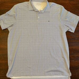 Vineyard Vines Black and White Polo Shirt